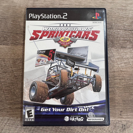 World of Outlaws: Sprint Cars (Sony Playstation 2, PS2)