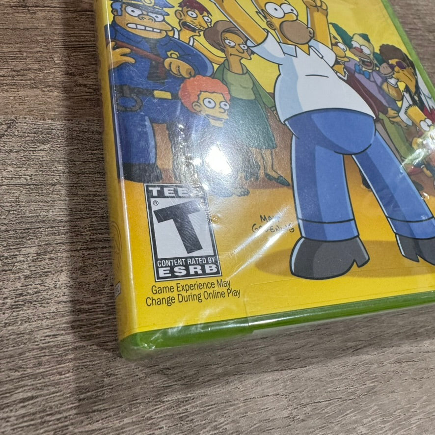 The Simpsons Game (Microsoft Xbox 360, 2007) Brand New & Factory Sealed!