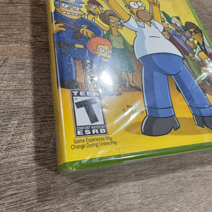 The Simpsons Game (Microsoft Xbox 360, 2007) Brand New & Factory Sealed!
