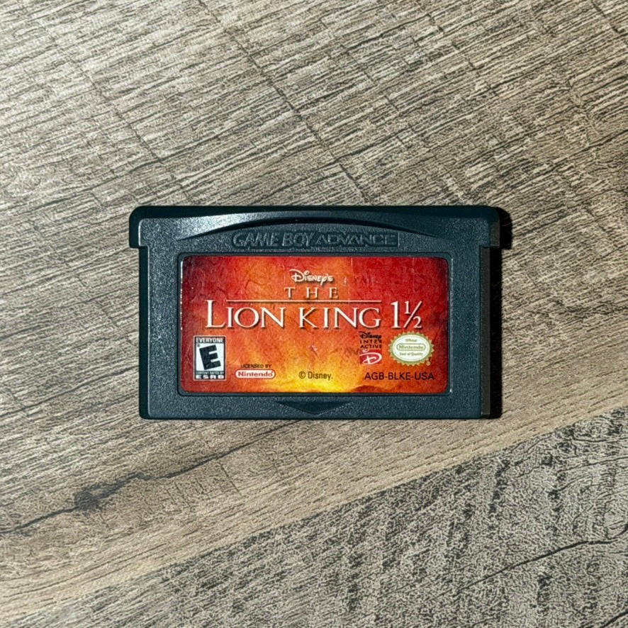 The Lion King 1 1/2 (Nintendo GameBoy Advance, GBA)