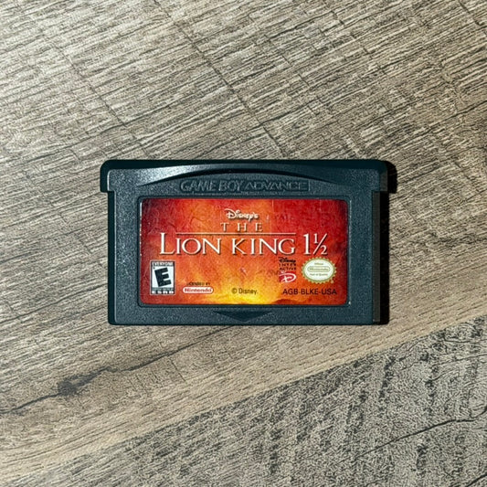 The Lion King 1 1/2 (Nintendo GameBoy Advance, GBA)