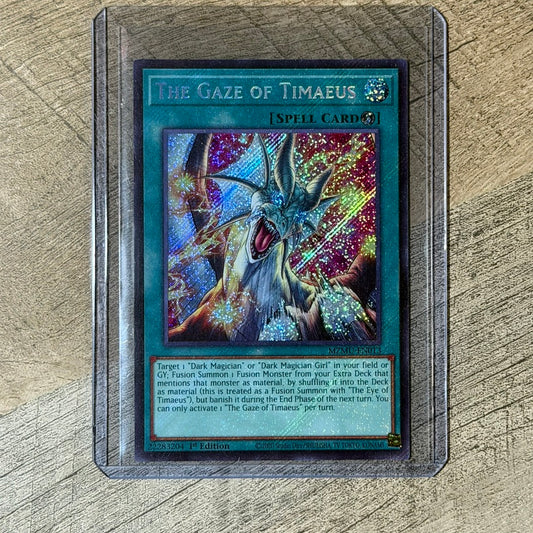 The Gaze of Timaeus (MZMU-EN013, Yugioh! TCG)