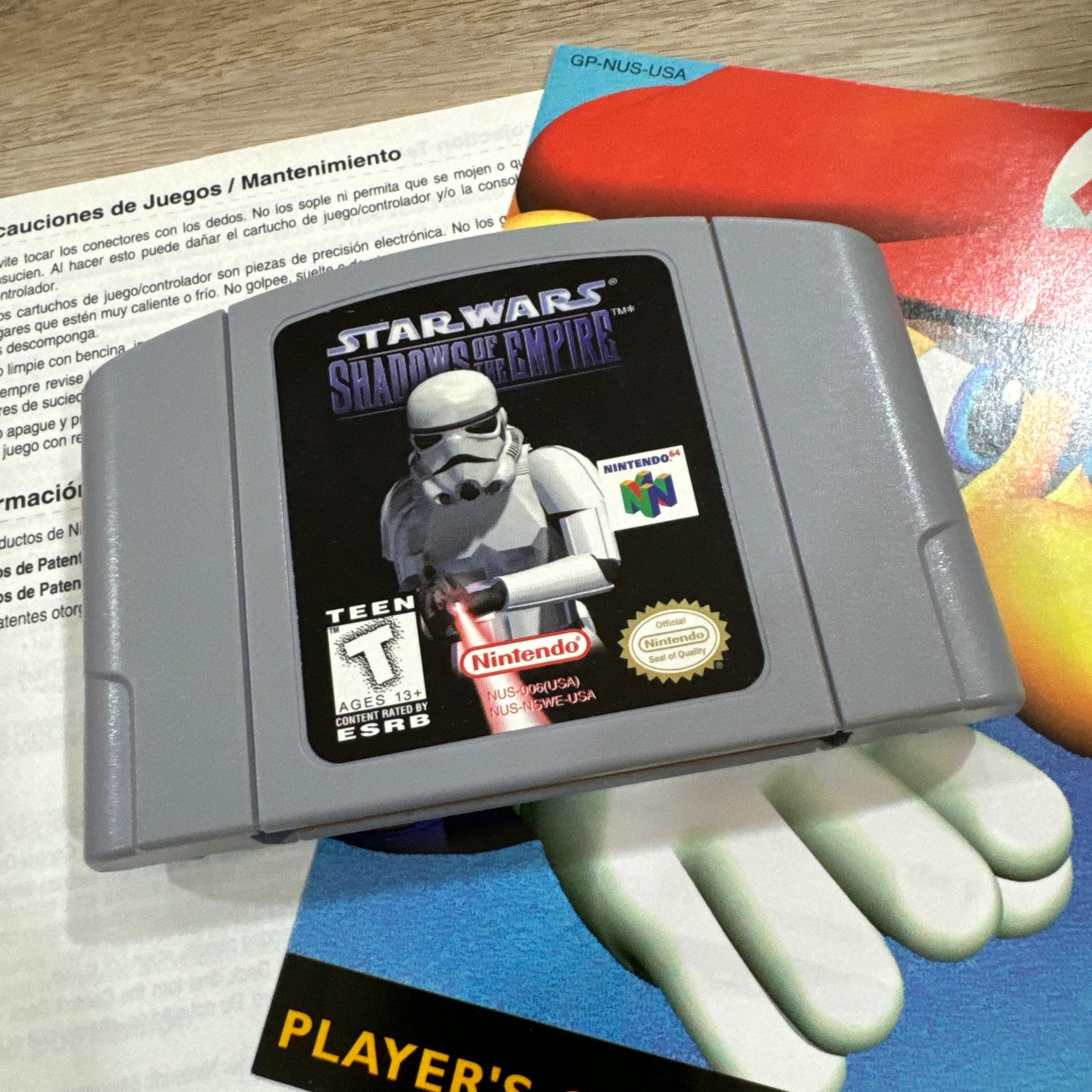 Star Wars: Shadows of the Empire (Nintendo 64 N64, 1996) with Box. No Manual!