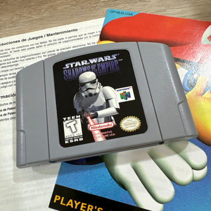 Star Wars: Shadows of the Empire (Nintendo 64 N64, 1996) with Box. No Manual!