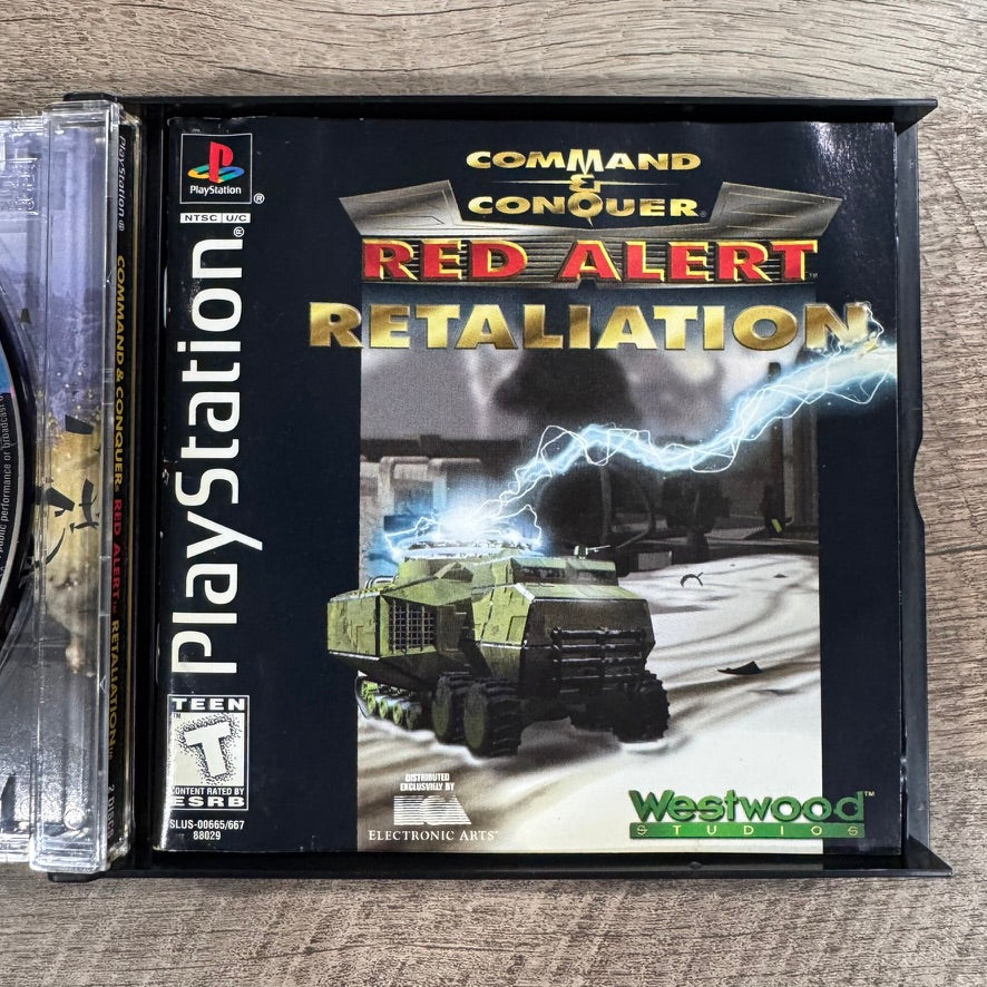 Command & Conquer: Red Alert Retaliation (Sony PlayStation, PS1 1998) Complete!