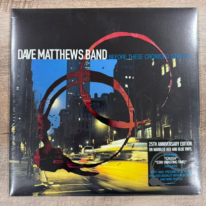 Dave Matthews Band DMB Before These Crowded Streets 25th Red🌀Blue Swirl Vinyl