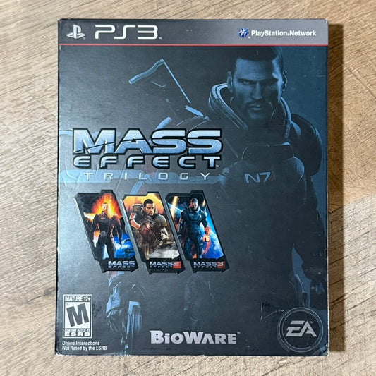 Mass Effect Trilogy (Sony Playstation 3, PS3)