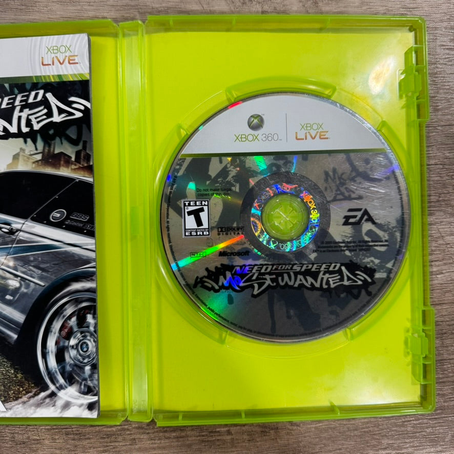 Need For Speed Most Wanted (Microsoft Xbox 360, 2005)