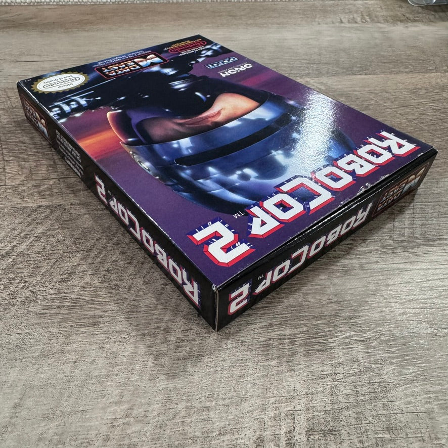 RoboCop 2 (Nintendo NES, 1991) 🔥Beautiful Box & Cart! Near Mint Condition🔥