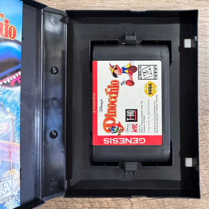 Disney's Pinocchio (Sega Genesis, 1995) Complete In Box W/ MINTY Manual & Cart!