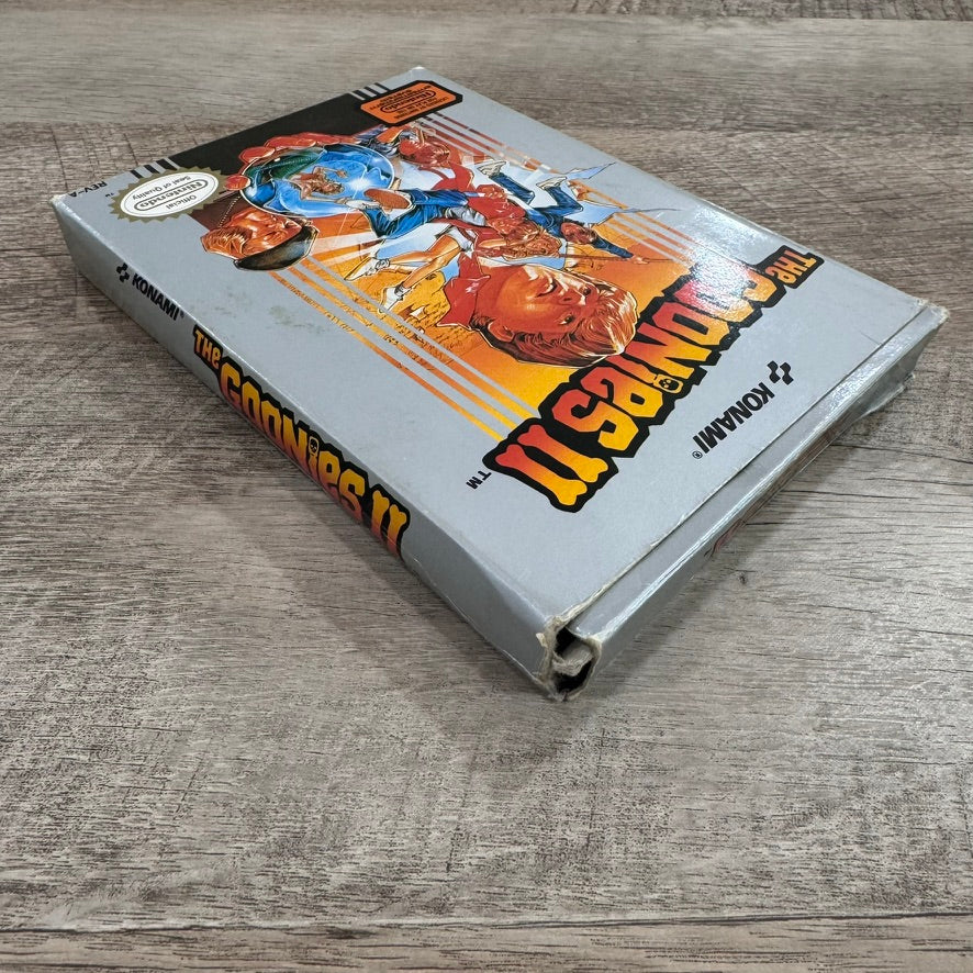 The Goonies II (Nintendo Entertainment System, NES 1987) CIB W/ Reg. Card! CLEAN