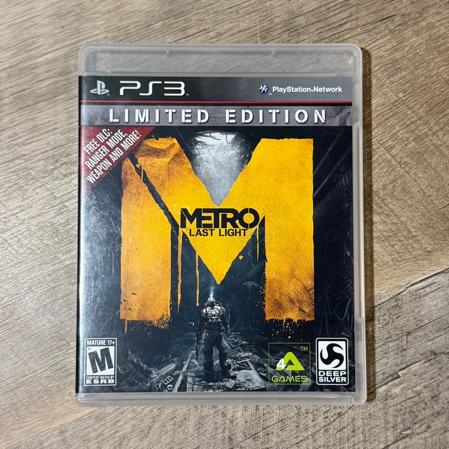 Metro: Last Light (Sony Playstation 3, PS3)