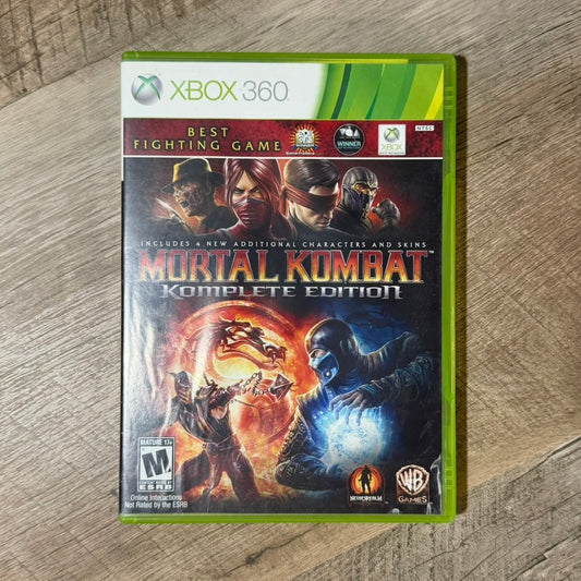 Mortal Kombat: Komplete Edition (Microsoft Xbox 360)