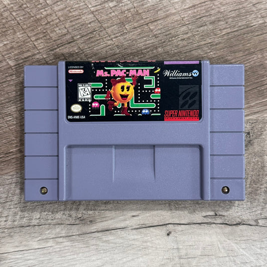 Ms. Pac-Man (Super Nintendo, SNES)