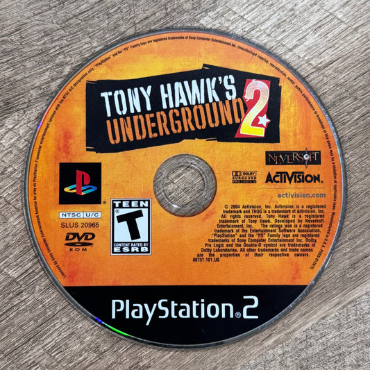 Tony Hawk's Underground 2 (Sony Playstation 2, PS2)