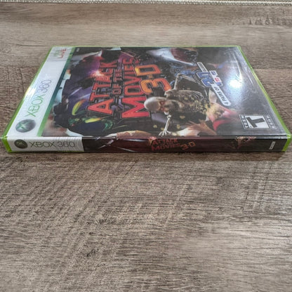 Attack Of The Movies 3-D (Microsoft Xbox 360, 2010) Brand New W/ Beautiful Seal!