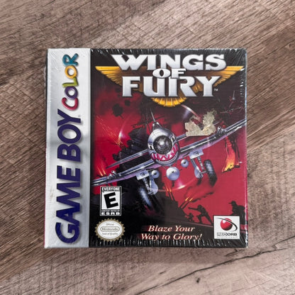 Wings of Fury (Nintendo GameBoy Color, GBC)