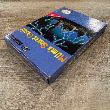 Milon's Secret Castle (Nintendo NES 1987) Authentic Box, Manual & Game🔥Crispy🔥