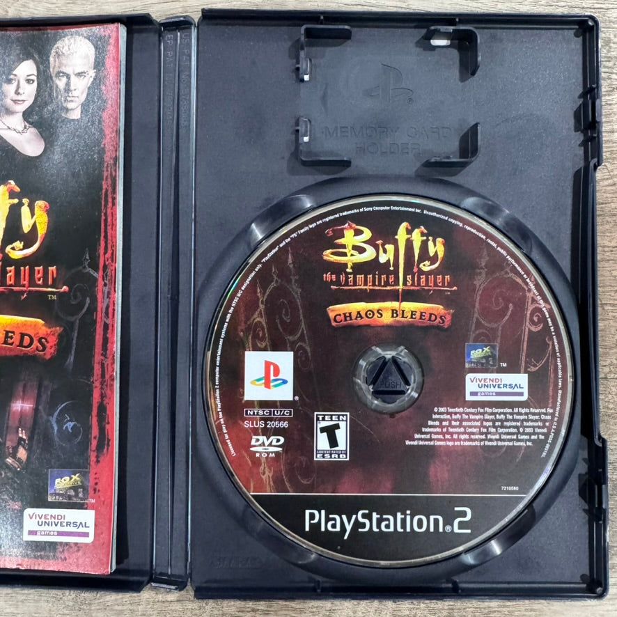 Buffy the Vampire Slayer: Chaos Bleeds (Sony PlayStation 2, PS2 2003) CIB & VGC!