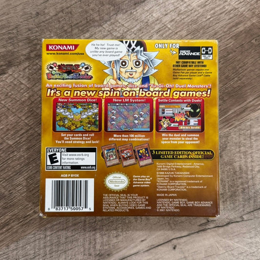 Yu-Gi-Oh! Destiny Board Traveler (Nintendo GameBoy Advance, GBA)