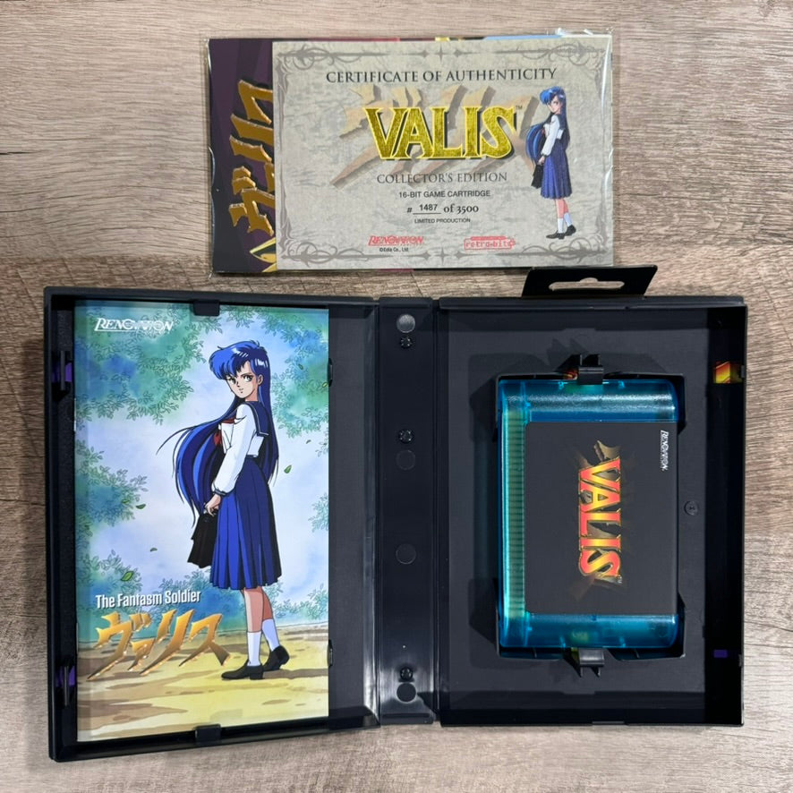 Valis Collection Collectors Edition (Sega Genesis, Retro-Bit Prod.) CIB & MINTY!