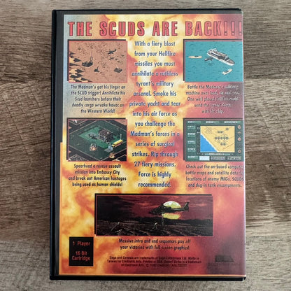Desert Strike: Return to the Gulf (Sega Genesis, 1992) Complete & Very Clean!