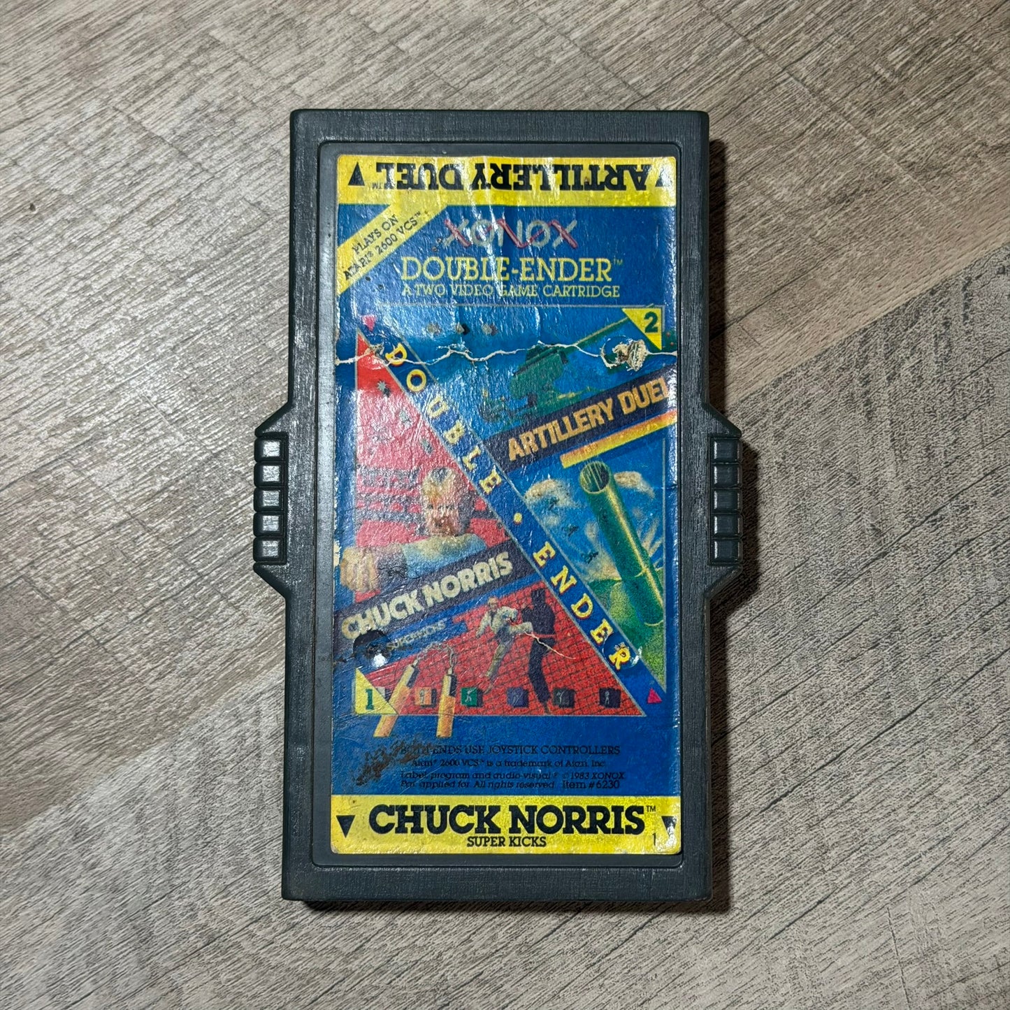 Artillery Duel & Chuck Norris Superkicks (Atari 2600)