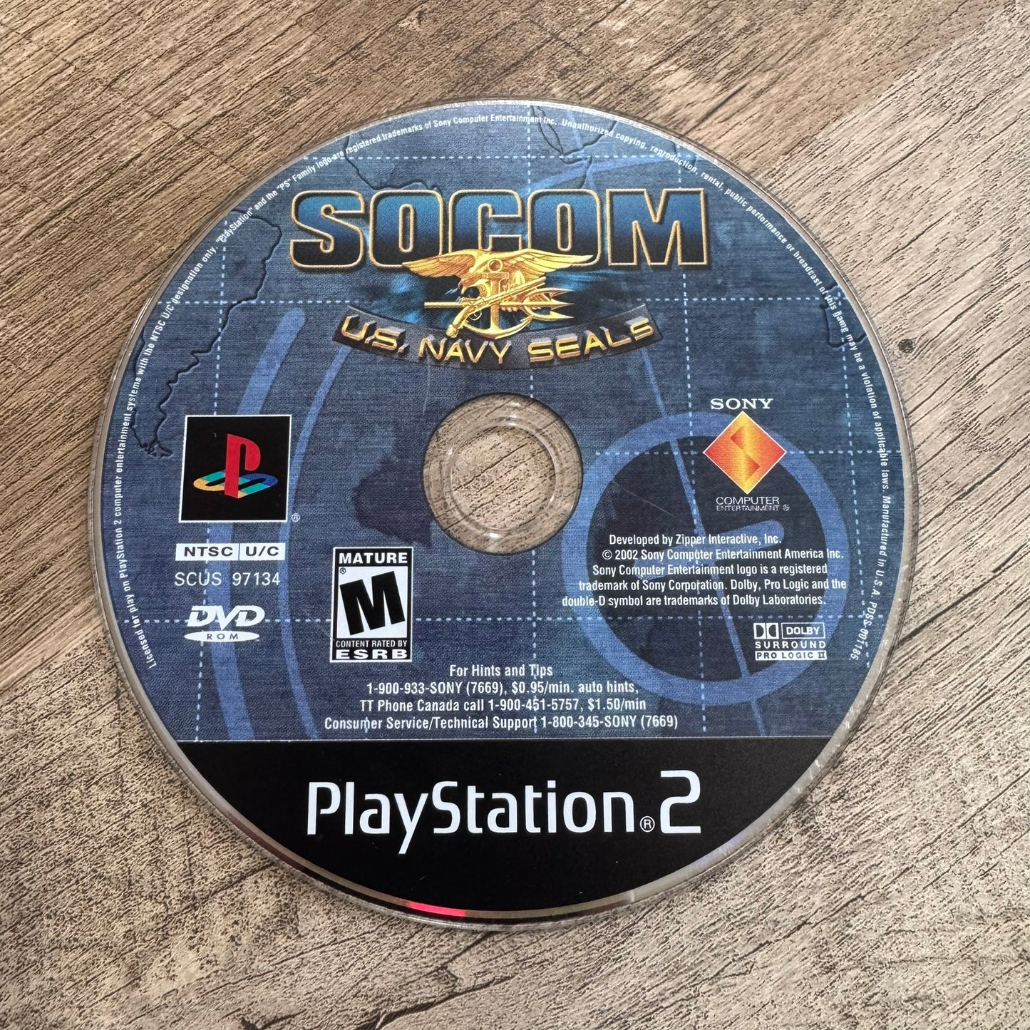 Socom US Navy Sealed (Sony Playstation 2, PS2)