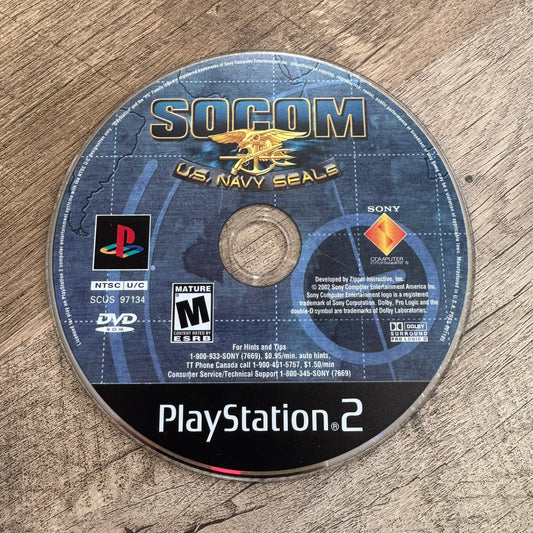 Socom US Navy Sealed (Sony Playstation 2, PS2)