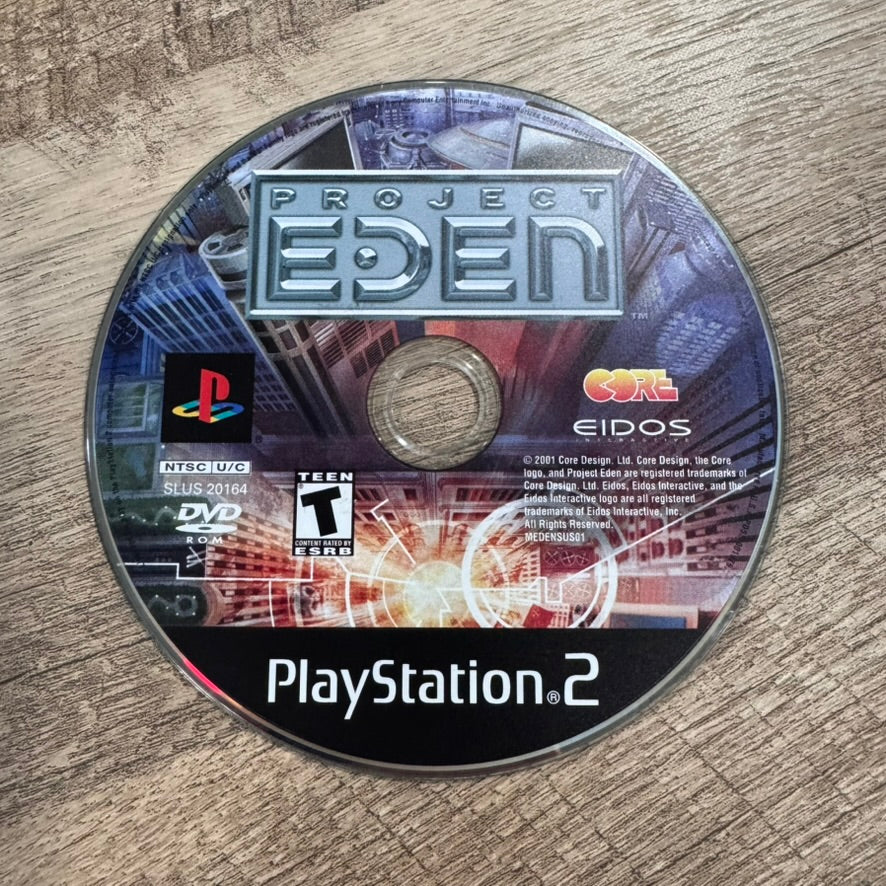 Project Eden (Sony Playstation 2, PS2)
