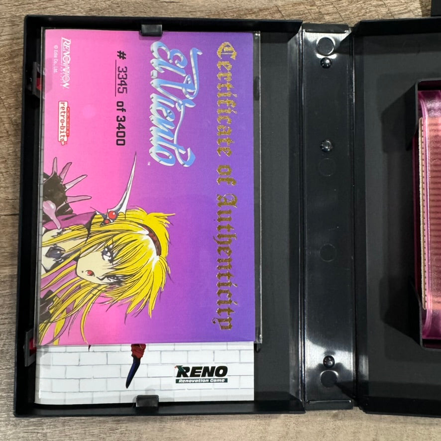 El Viento (Sega Genesis Retro-Bit Reissue) Brand New & Un-Sealed CIB MINT Cond!