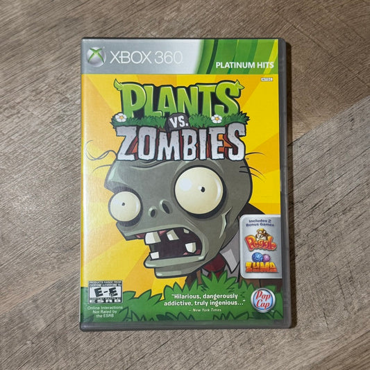 Plants vs. Zombies (Microsoft Xbox 360, 2010)