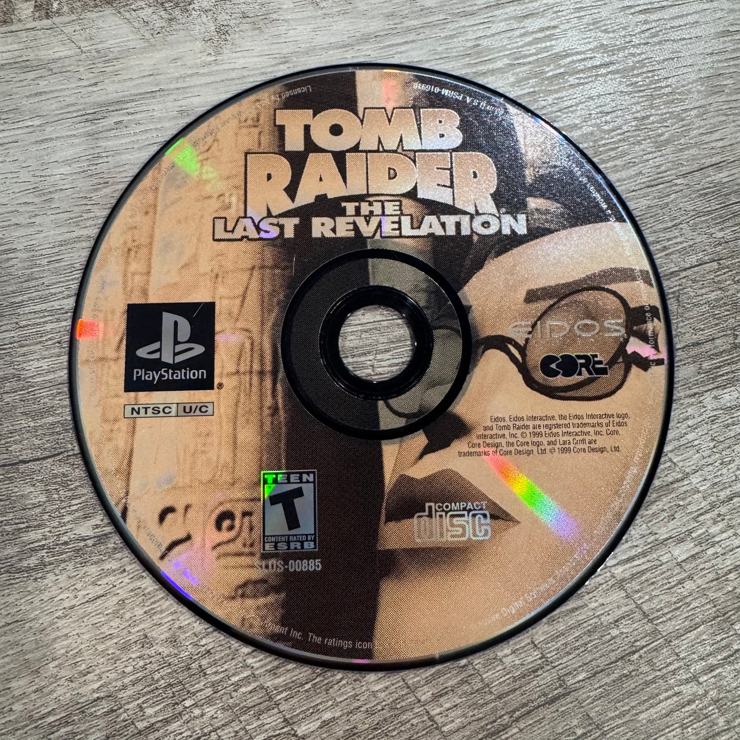 Tomb Raider: The Last Revelation (Song Playstation, PS1)