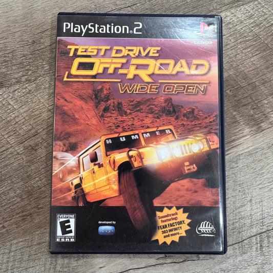 Test Drive Off-Road: Wide Open (Sony Playstation 2, PS2)