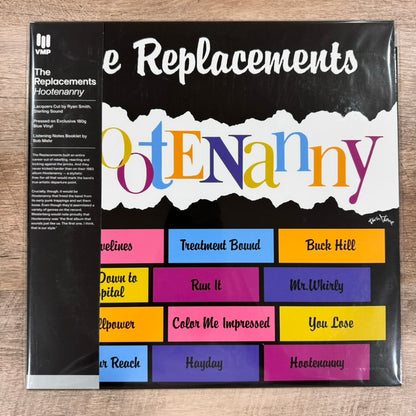 The Replacements - Hootenanny VMP 180g Blue Vinyl! Brand New & Sealed!