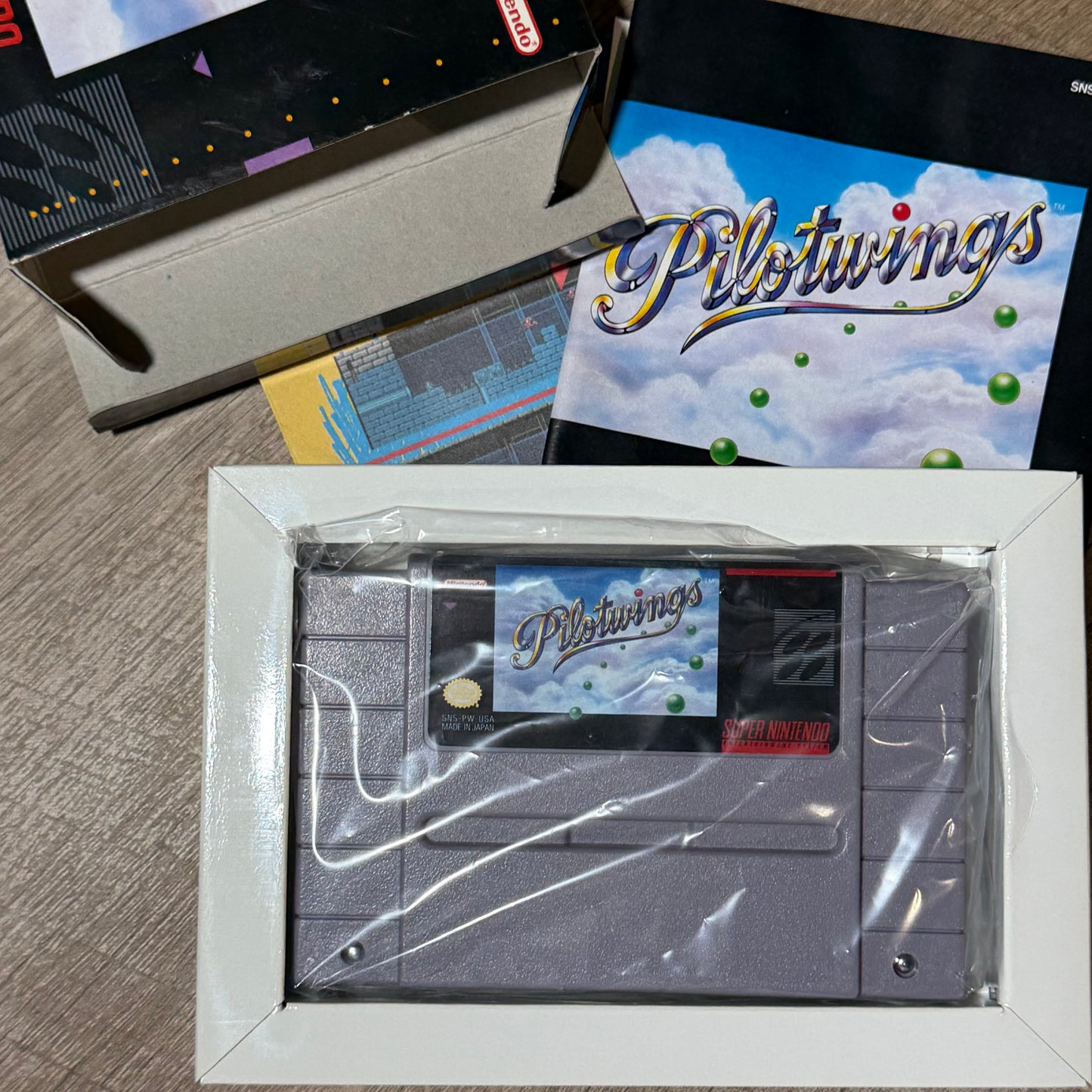 Pilotwings (Super Nintendo, SNES)