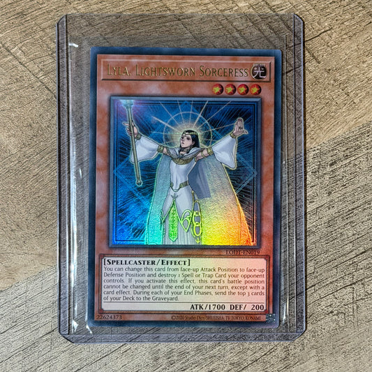 Lyla, Lightsworn Sorceress (LODT-EN019, Yugioh!)