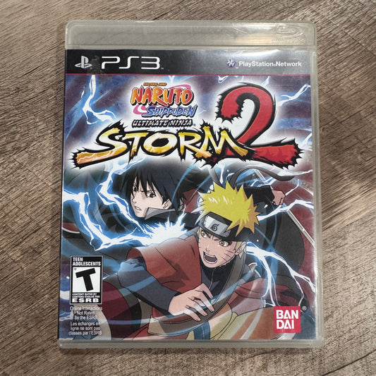 Naruto Shippuden Ultimate Ninja Storm 2 (Sony Playstation 3, PS3)