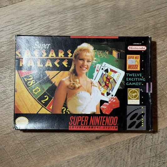 Super Caesars Palace (Super Nintendo, SNES)