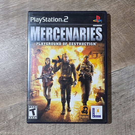 Mercenaries (Sony Playstation 2, PS2)