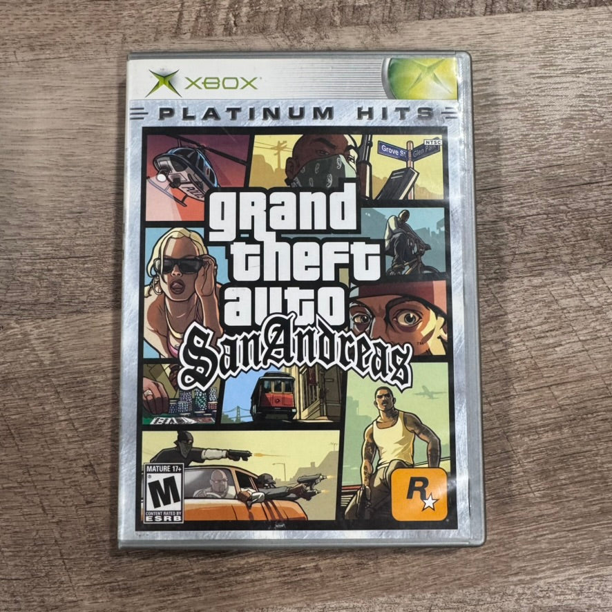 Grand Theft Auto San Andreas (Microsoft Xbox) Game Source