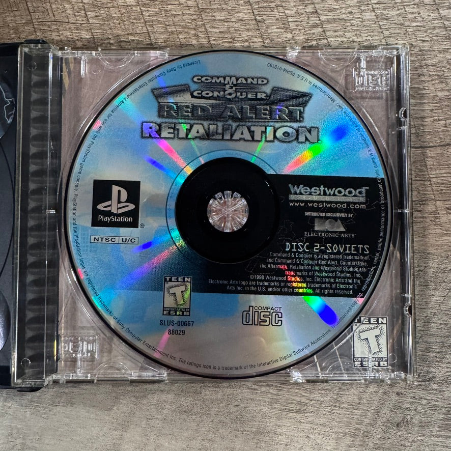Command & Conquer: Red Alert Retaliation (Sony PlayStation, PS1 1998) Complete!