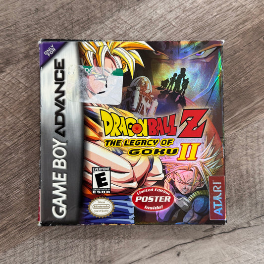 Dragon Ball Z: The Legacy of Goku II (Nintendo GameBoy Advance, GBA)