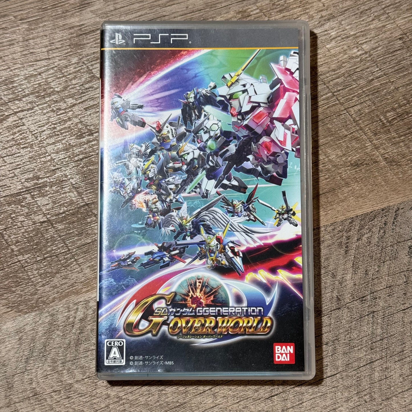 SD Gundam G Generations Overworld (JP Sony Playstation Portable, PSP)