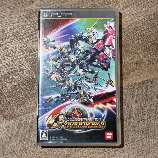 SD Gundam G Generations Overworld (JP Sony Playstation Portable, PSP)