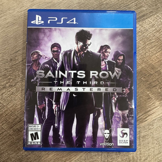 Saints Row: The Third Remastered (Sony Playstation 4, PS4)