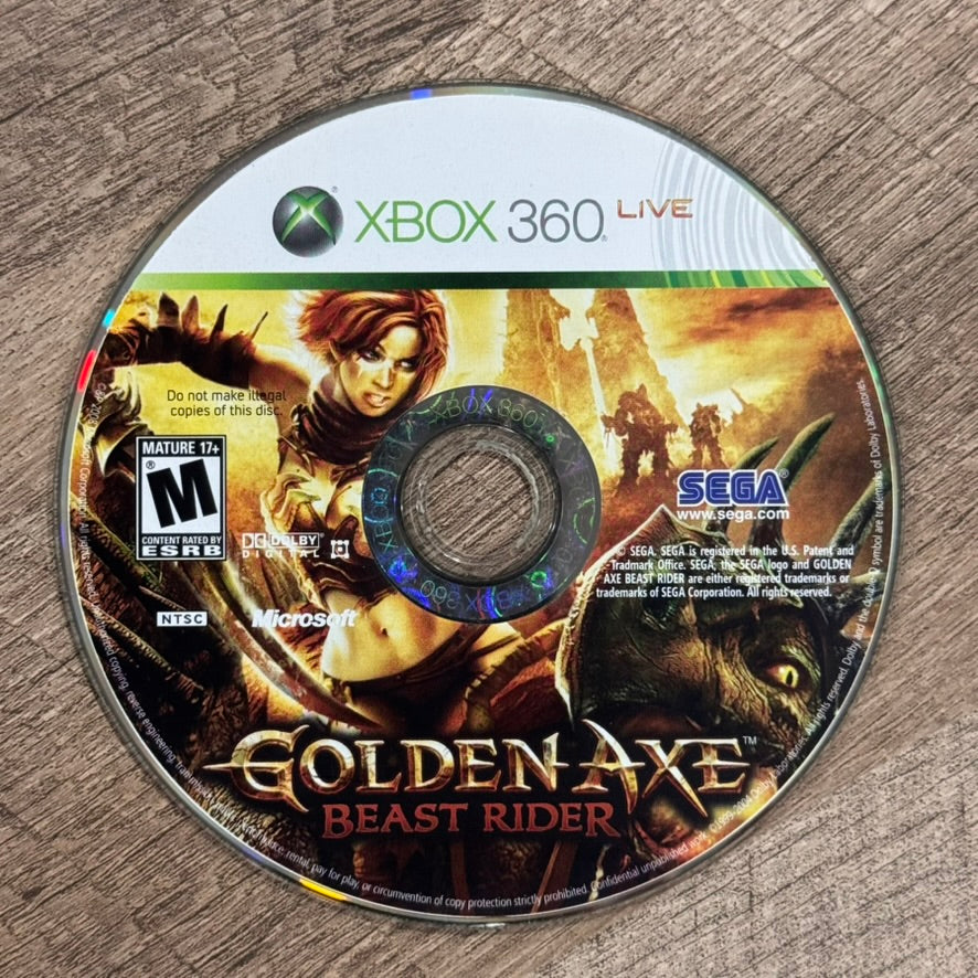 Golden Axe: Beast Rider (Microsoft Xbox 360)