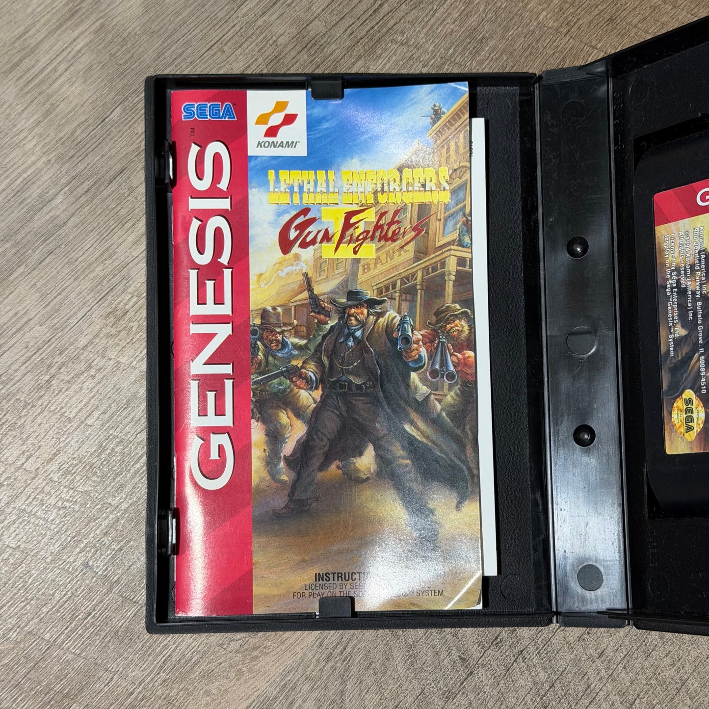 Lethal Enforcers II: Gun Fighters (Sega Genesis)