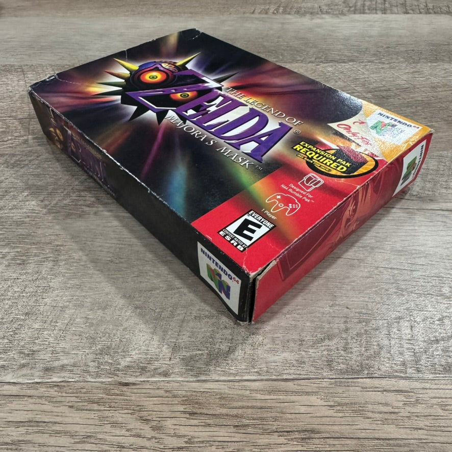The Legend of Zelda: Majora's Mask (Nintendo 64, N64 1997)🔥CIB & Great Cond.🔥