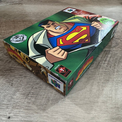 Superman 64 Collector's Edition (Nintendo 64, N64 1999) CLEAN W/ Comic+++